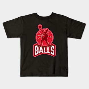 Basketball Takes Balls Kids T-Shirt